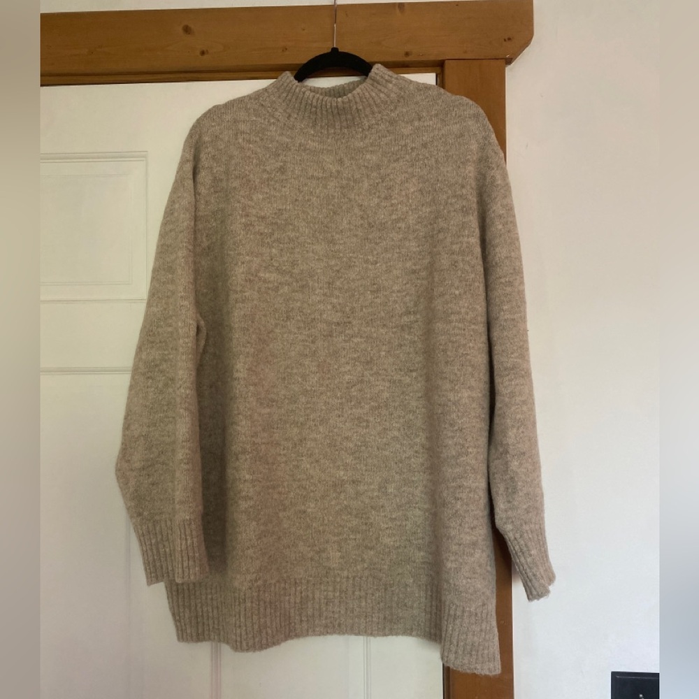 Jenni Kayne Oversized Cotton Pullover Medium